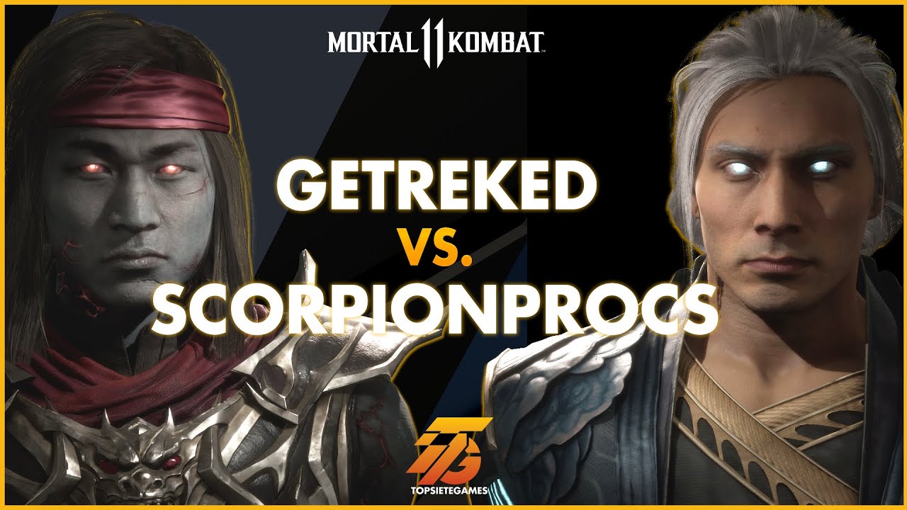 SCORPIONPROCS VS GETREKED - Fujin vs Liu Kang- Tournament Set - 【Mortal Kombat 11】
