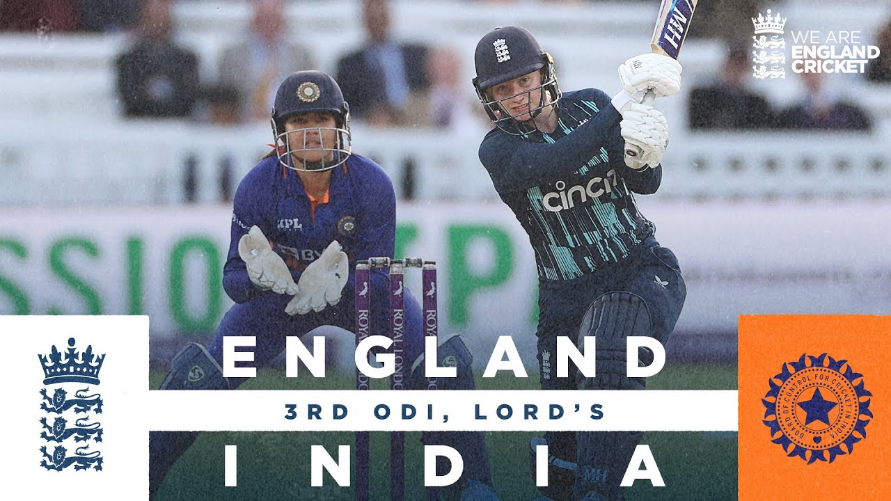 Dramatic Finish | Highlights - England v India | 3rd Women's Royal London ODI 2022