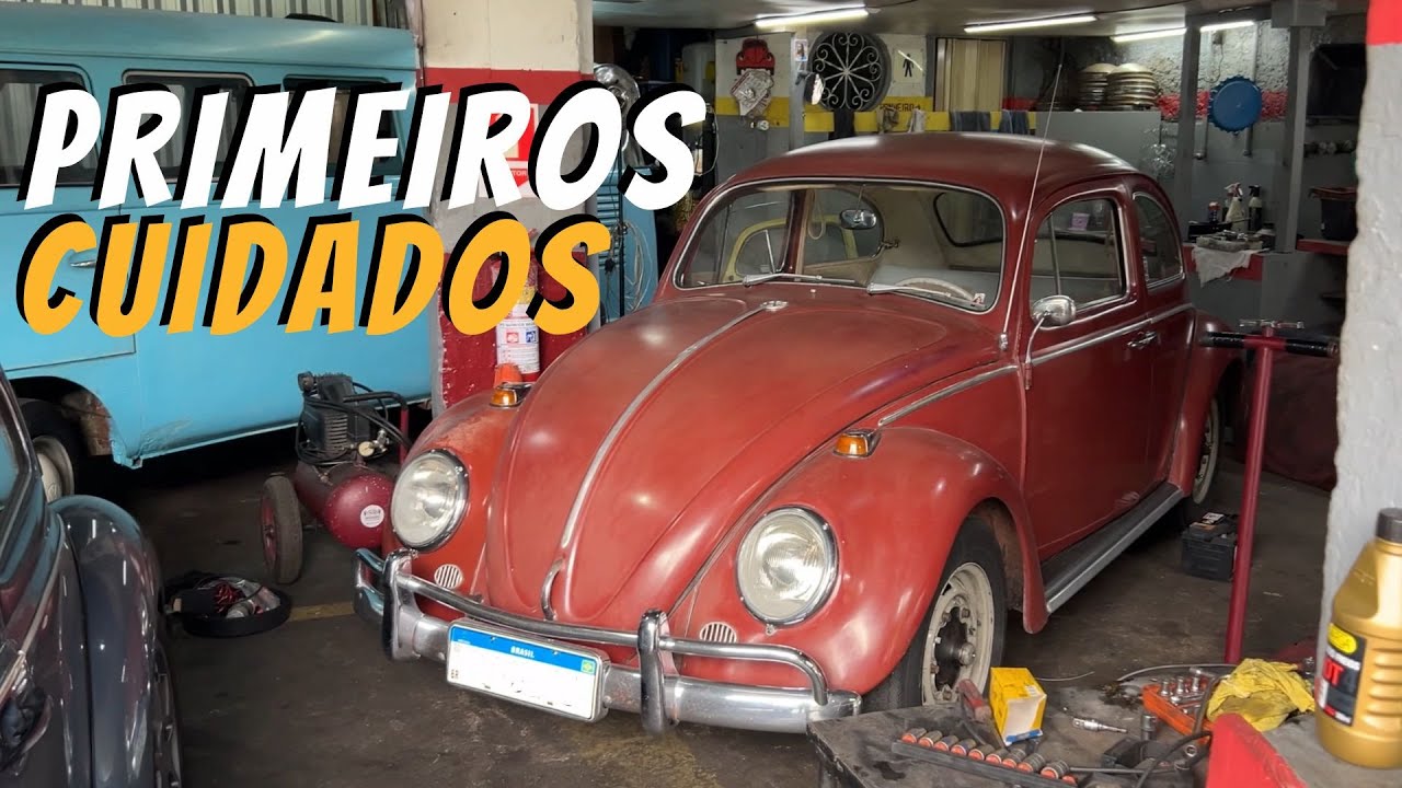 O que QUEBROU no Fusca 1966 depois da viagem de 1000km