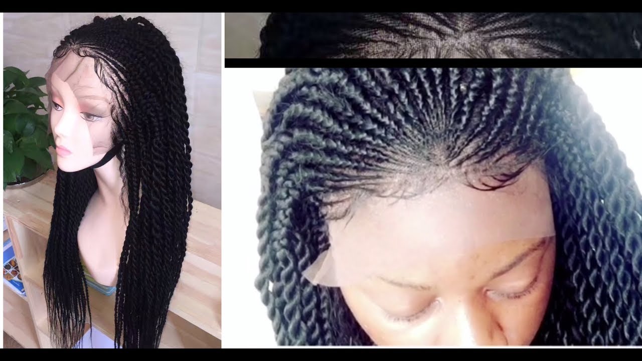 MOST  realistic cornrows WIG | braided hand made wig|DIY 2017 detailed