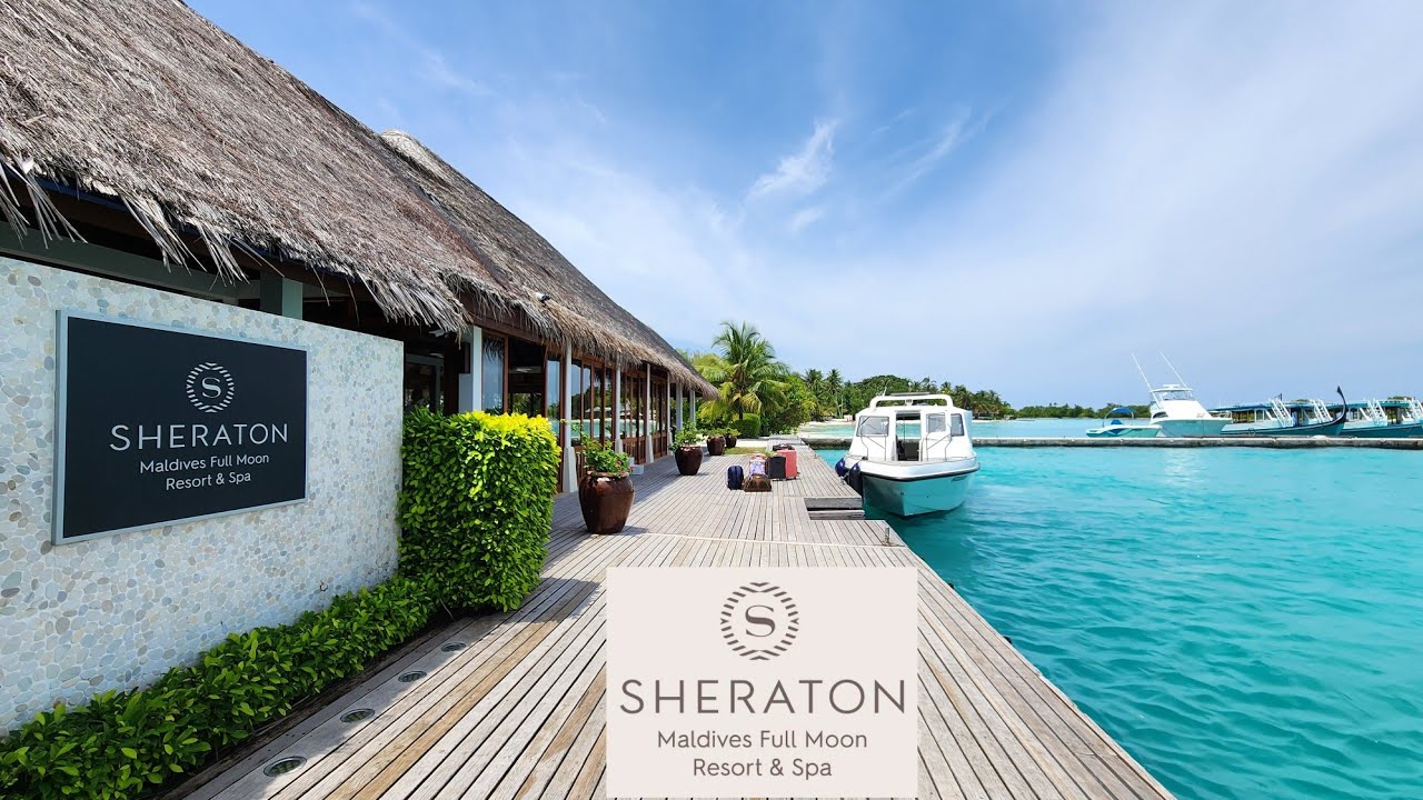 Full Walking Tour Sheraton Maldives Full Moon Resort & Spa Marriott Bonvoy @explorehotel