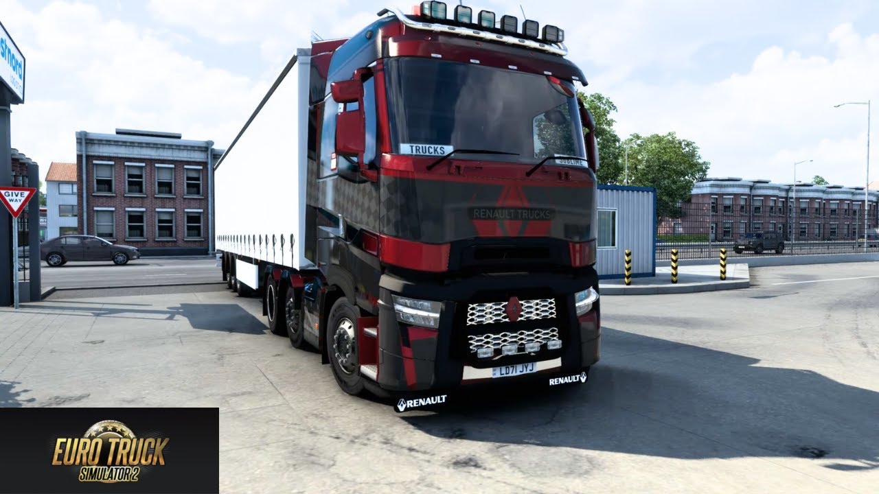 ETS2 1.47 | Pro Mods 2.65 | Belfast(GB) To Dublin(IRL) | Renault T-High Evo Gameplay