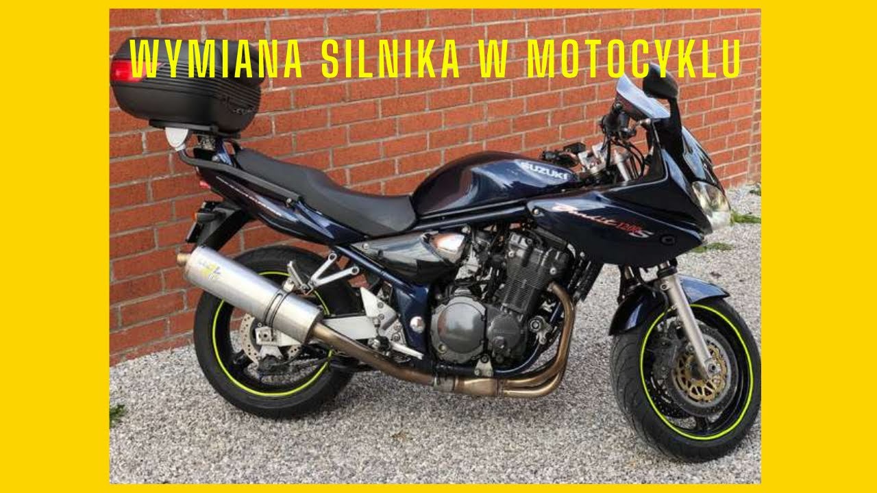 Suzuki bandit 1200 GSF - wymiana naprawa silnika, swap engine