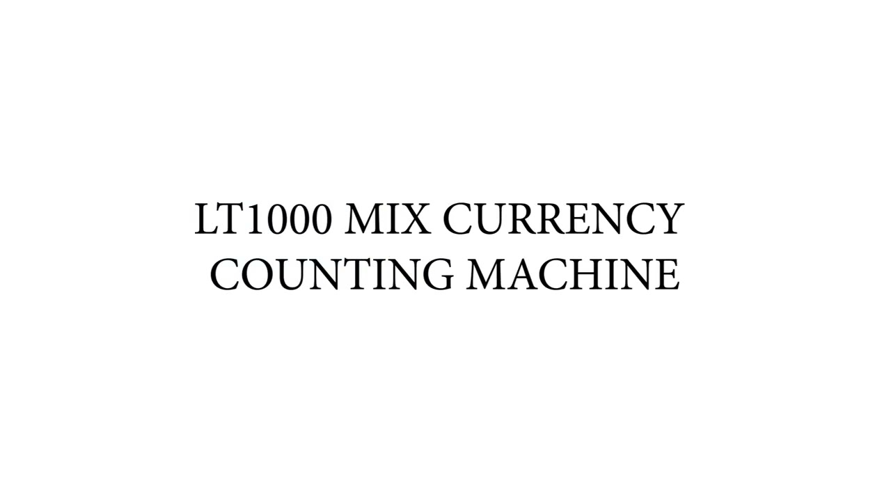 Lt1000 Mix Counting Machine