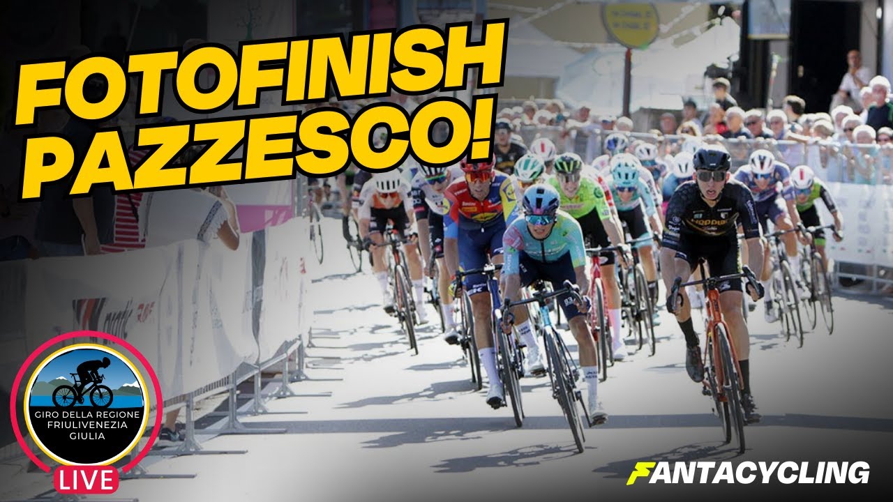 Come VAN AERT e PIDCOCK | Tappa 1 Giro della Regione Friuli Venezia Giulia
