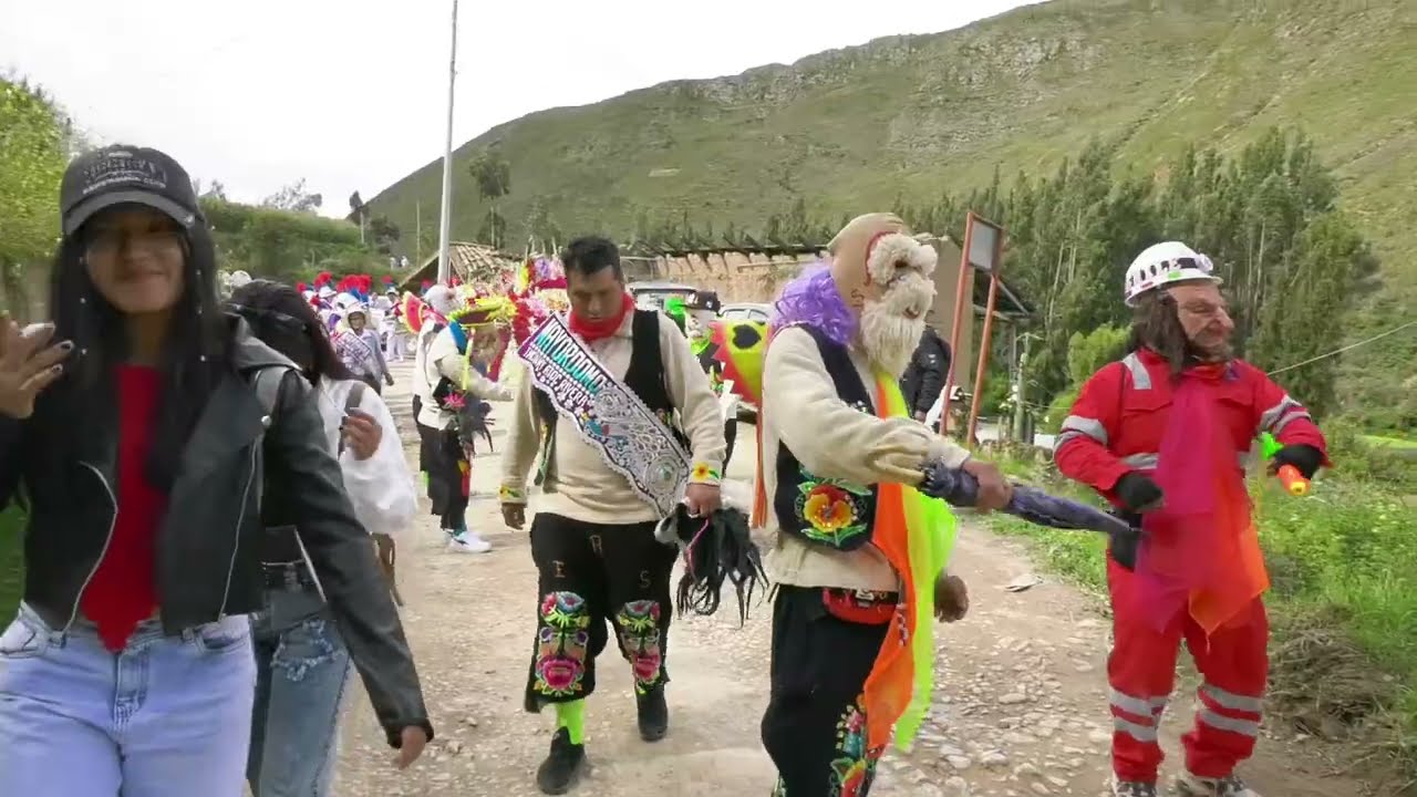 3 VICORA CONGAS Gran festividad en honor al señor de Compadres  - Tarma.  Febrero del 2026