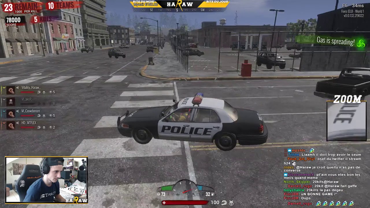 Haraw - 40 kills BR5 - H1Z1