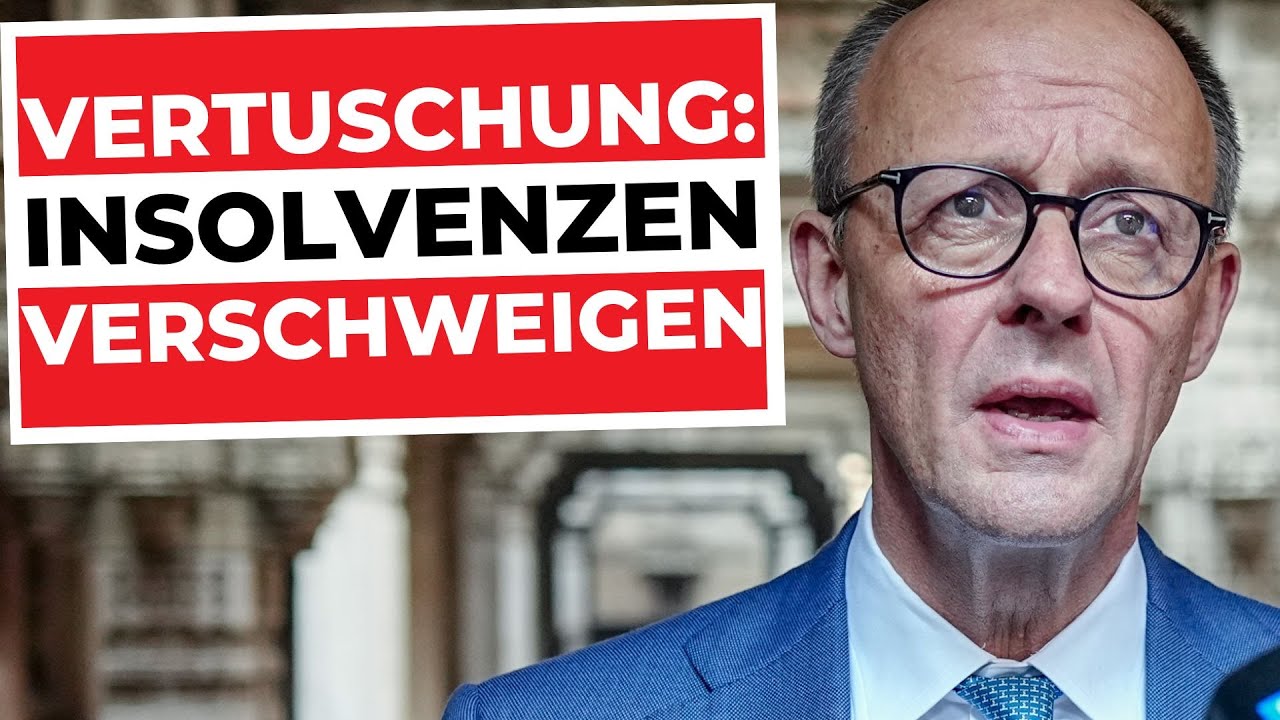 KEINE AKTUELLE STATISTIK MEHR! Insolvenz-Zahlen gestoppt &ndash; Zufall? Oder System?
