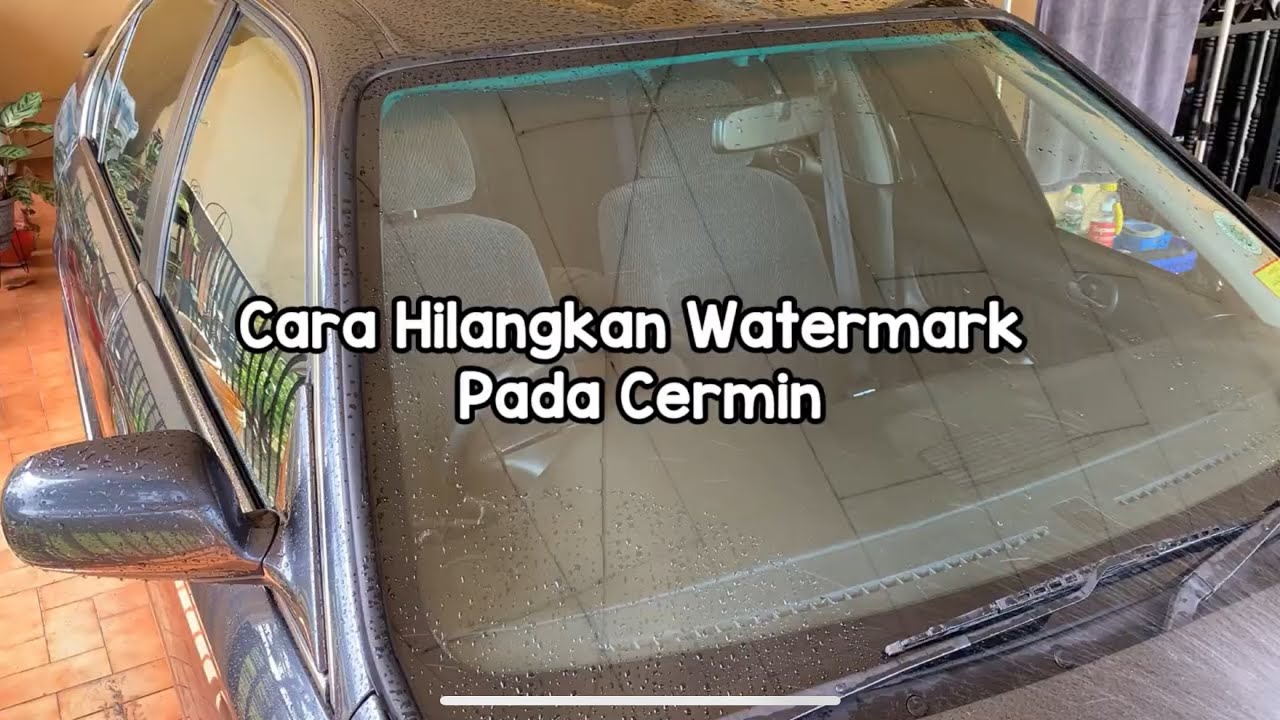 Cara Hilangkan Watermark Cermin Kereta di Rumah | Premium Glass Polishing Powder | Glaco Soft99