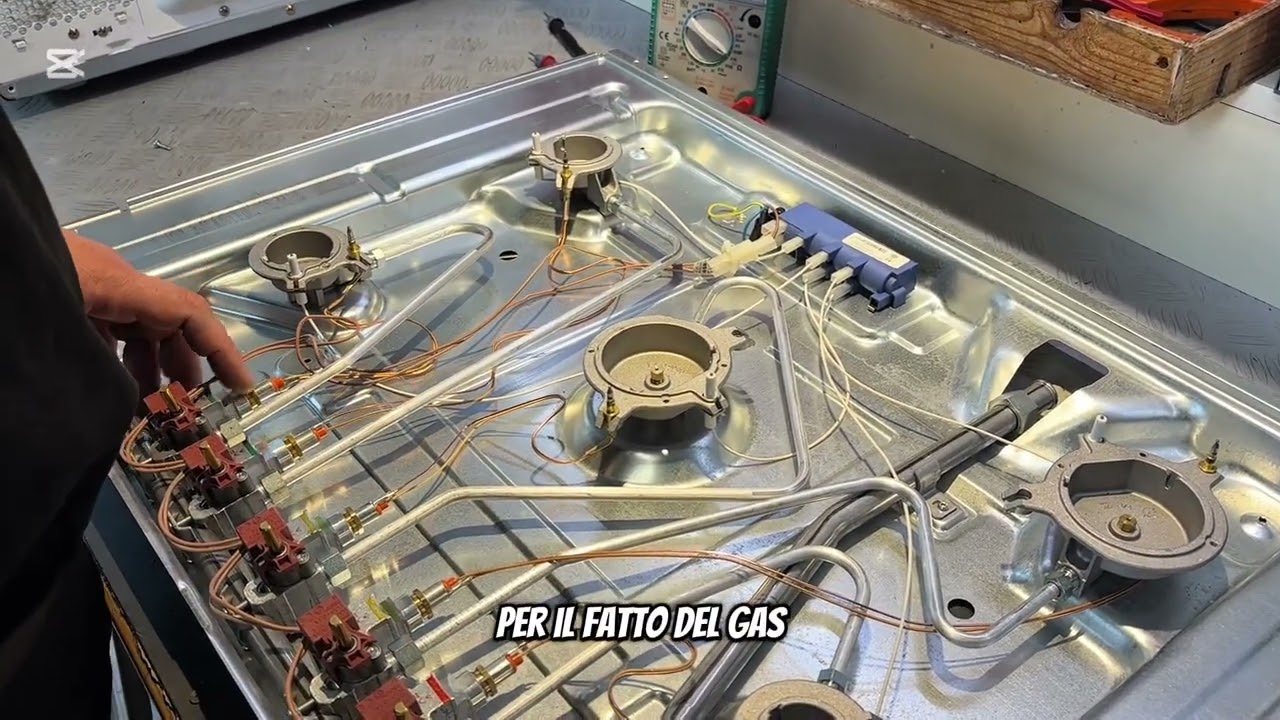 Riparazione Piano Cottura - Fai da Te !Ripara da solo#tutorial#manutenzione#elettrodomestici #fuoco