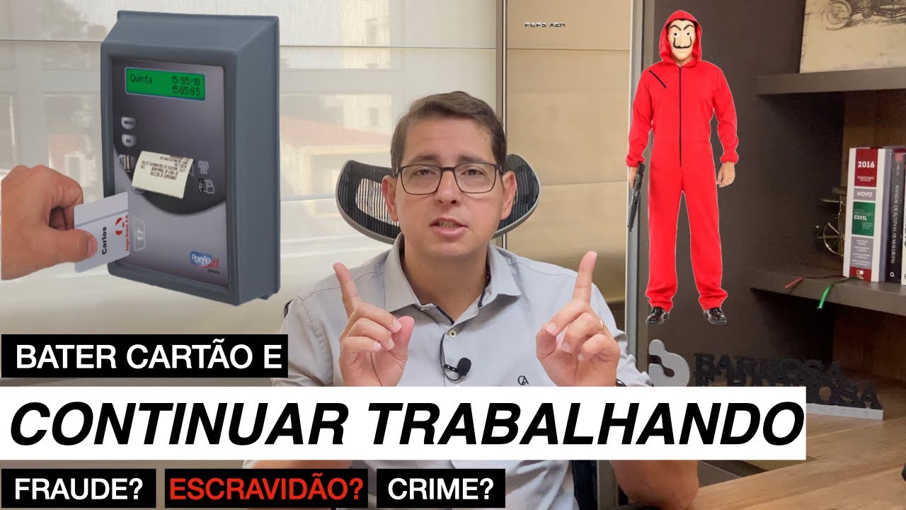 Bater cartão e continuar trabalhando #bbadv