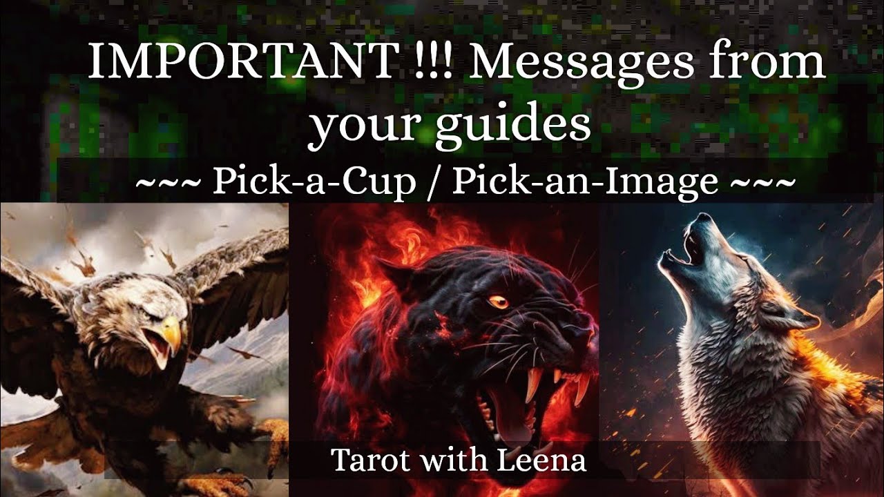 Coffee cup reading : IMPORTANT !!! Messages from your guides 👁 | Pick a Cup | Tarot with Leena