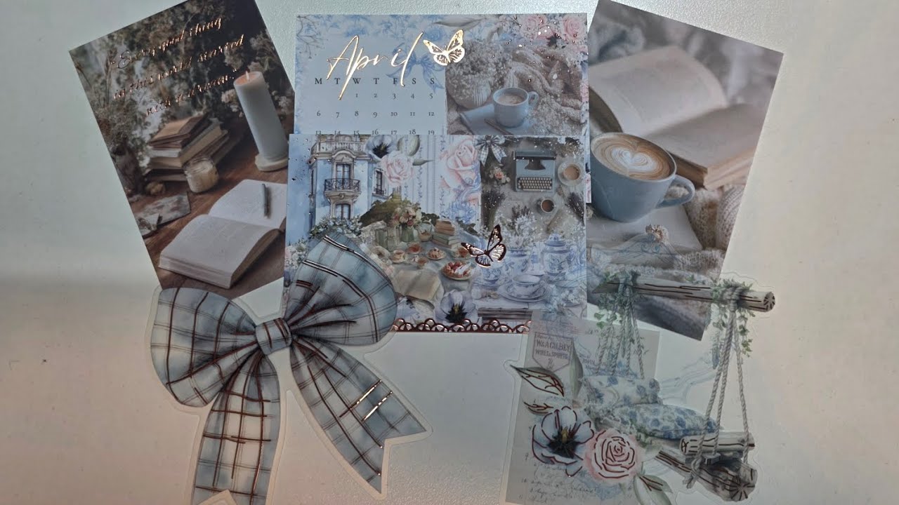 April kit unboxing from the Rosey Life Planner 
