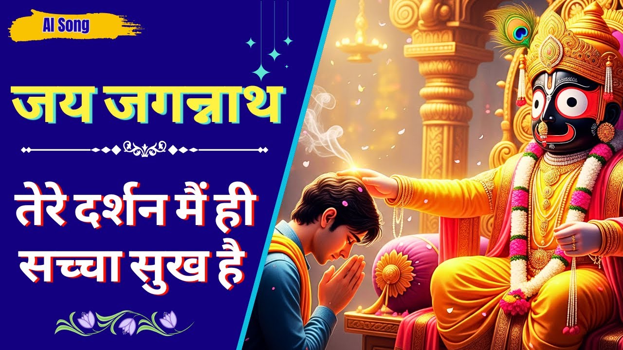 जय जगन्नाथ | A Devotional Journey of Divine Grace | #ytsongs #ytshortsindia #aibhajan #pujastutee