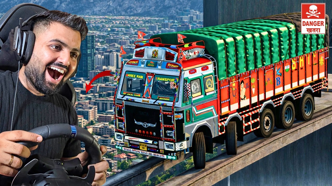 TATA TRUCK CROSSING IMPOSSIBLE ROADS!