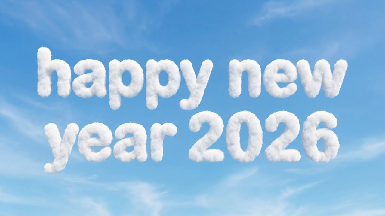 TV Background Photo Wallpaper Art Happy New Year 2026