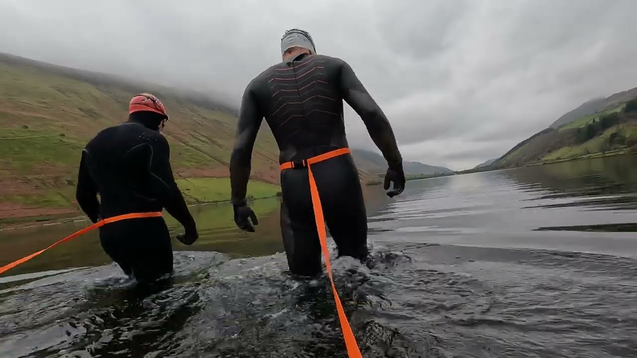 Llyn Mwyngil swim - Tal y Llyn lake