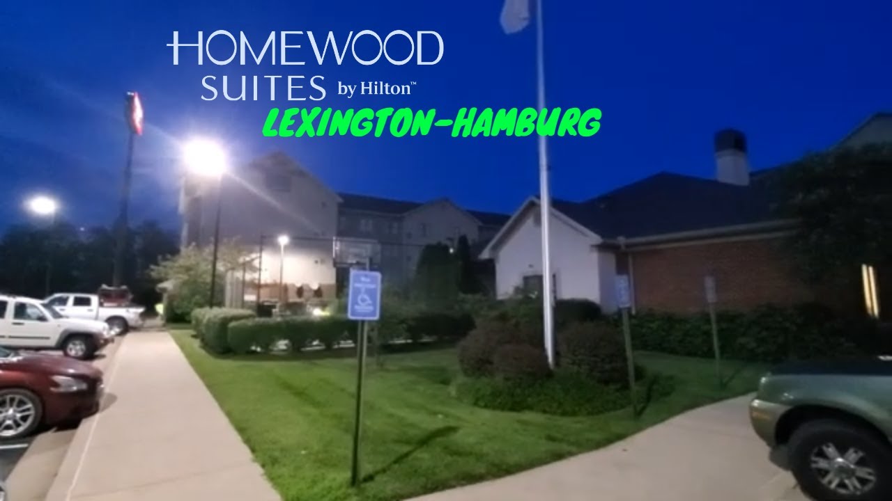 (МОЙ 2-Й ТУР) Полный тур по отелю: Homewood Suites Lexington-Hamburg, Лексингтон, Кентукки