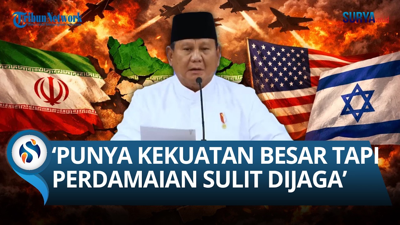 Prabowo Sindir Pemimpin Negara Super Power Tak Mampu Jaga Perdamaian Dunia!