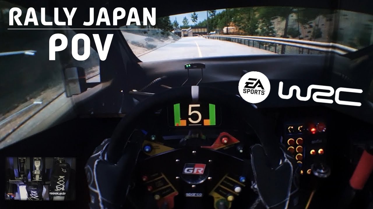 EA WRC — Ралли Японии, этап ES (19,8 км) | Toyota Yaris Rally 1 POV