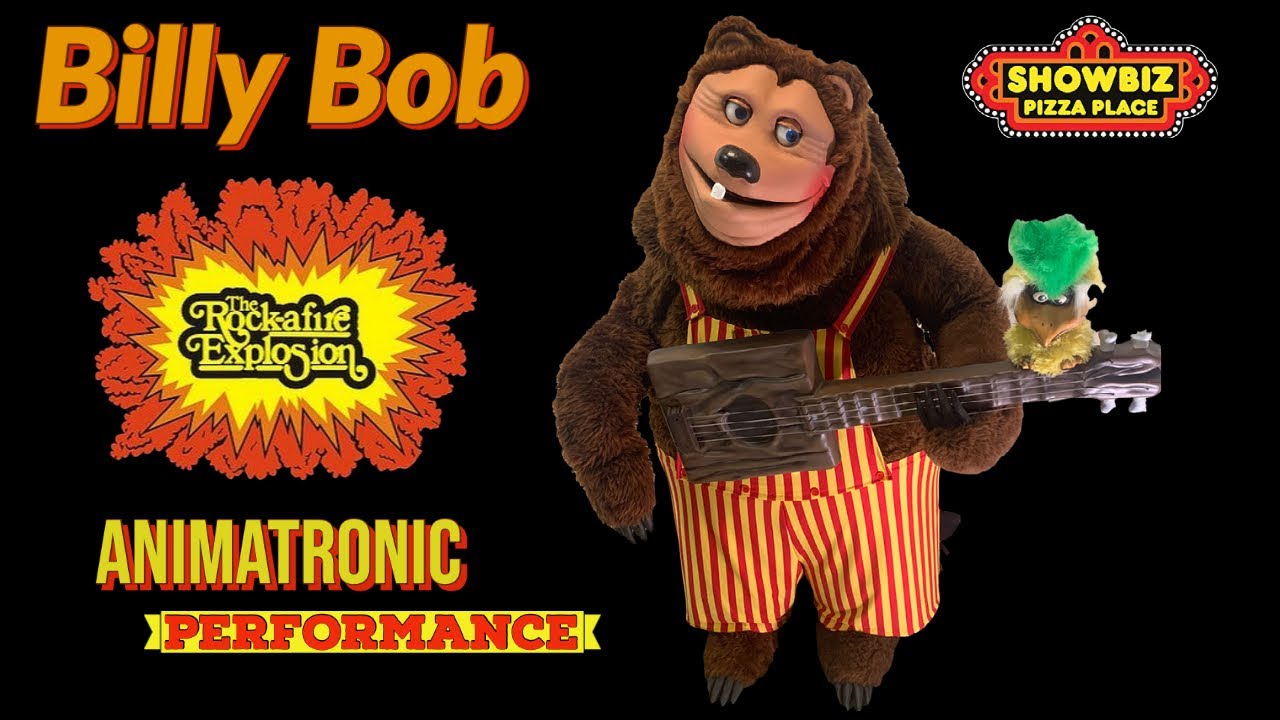 BILLY BOB - Performance - Country Bear - Rock-afire Explosion - Showbiz Pizza - Animatronic