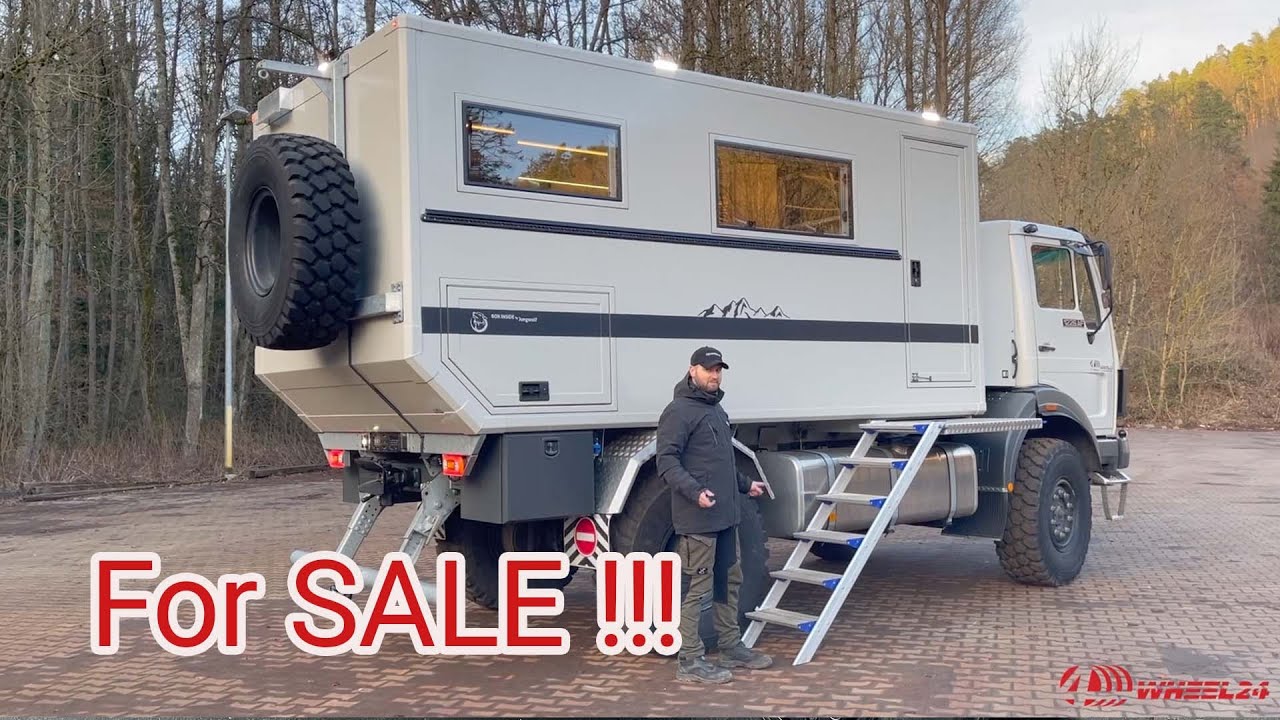 For Sale! Fernreise- Expeditionsmobil Mercedes Benz SK1226AF