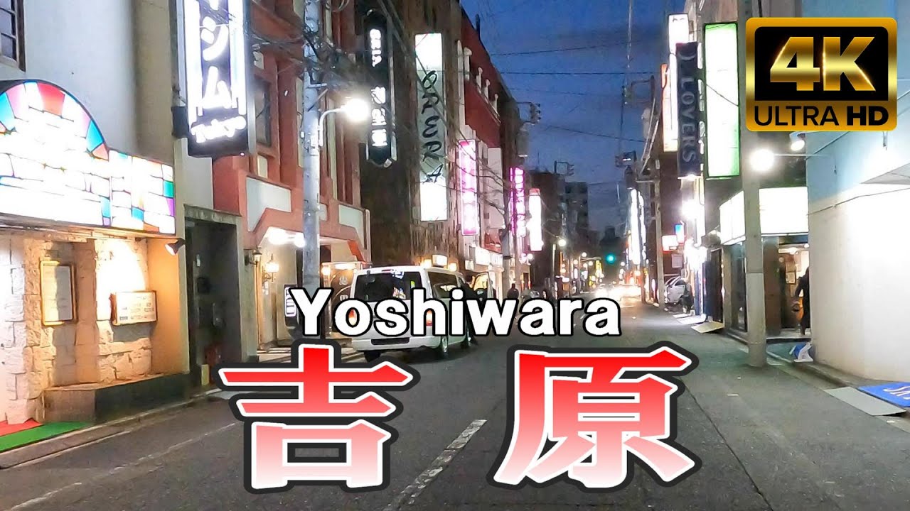 【4K Japan】2022.12  夜の吉原を散歩『 Walk in Yoshiwara at night』