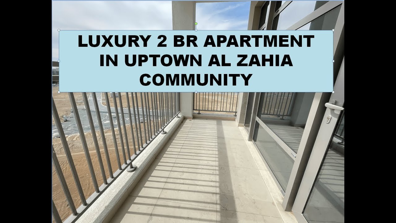 2 BEDROOM APARTMENT IN UPTOWN AL ZAHIA COMMUNITY | NEXT TO MALL | BRAND NEW|