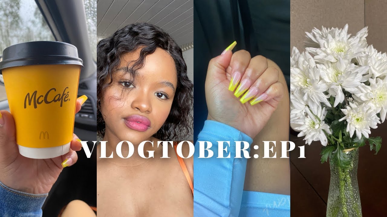 VLOGTOBER EP1: Birthday Preparations, New Nail Tech, Sheet Street,Dischem & Pep Home Haul + More!