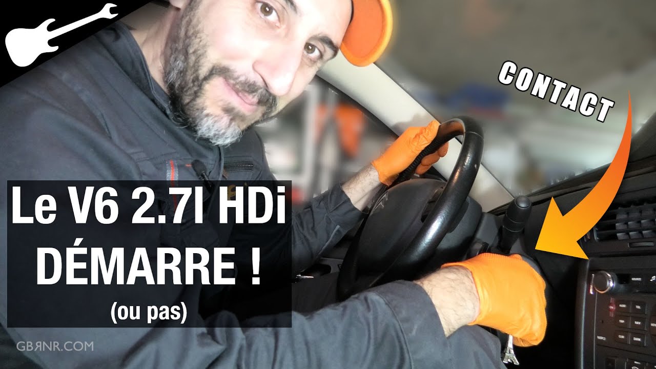 PREMIER DÉMARRAGE du MOTEUR V6 2.7L HDi de la 🔥 C666 🔥. (ou pas)