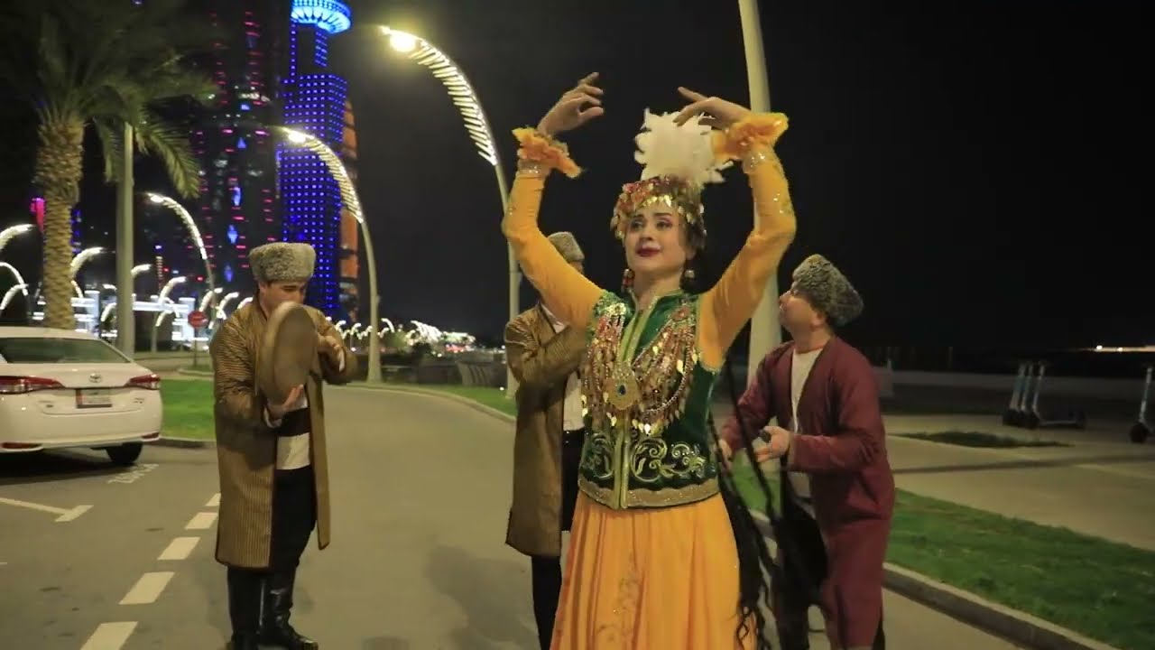 Сурнай Лазгиси Катар Дохада - Surnay Lazgisi Qatar Dohada - Uzbek dance Surnay lazgi .