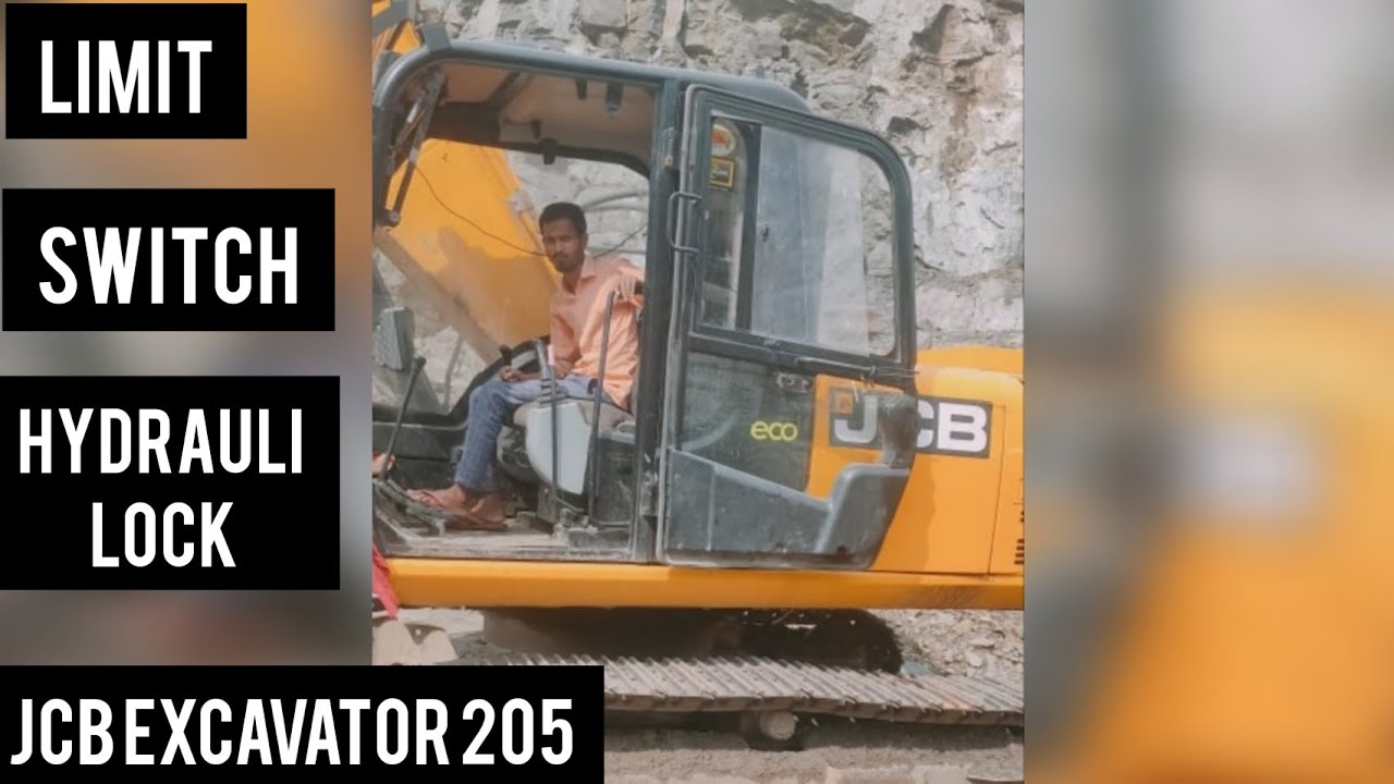 jcb205excavator unlock kare  function lock 🔒#jcb #excavator #jcbvideo