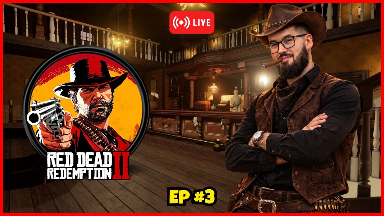 🚨LIVE | Red Dead Redemption 2 - Epizoda 3