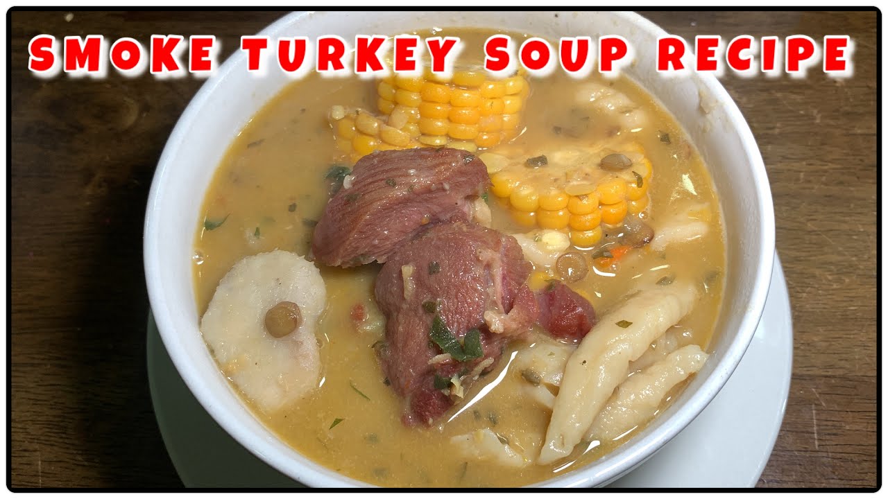 SMOKED TURKEY SOUP RECIPE | TRINI STYLE