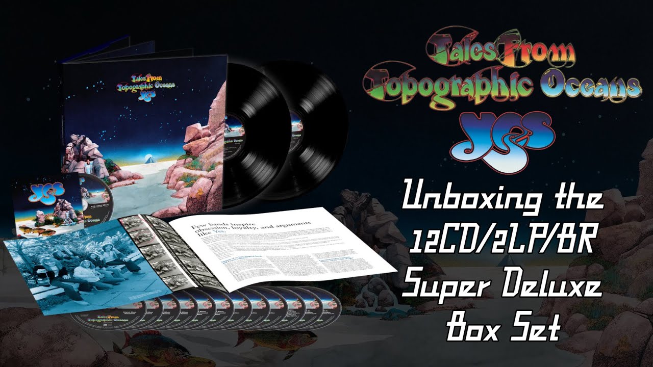 Распаковка суперделюкс-бокса Yes - Tales from Topographic Oceans (12 CD/2 LP/BR) | Vinyl Community