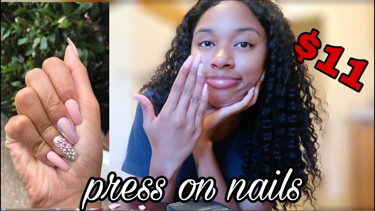 Long Lasting Press on Nails! FOR $11 | Kit from Walgreens | TayPancakes