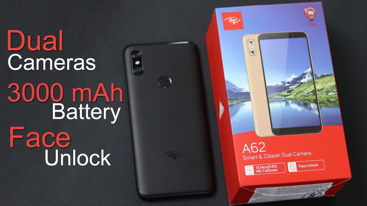 itel A62 unboxing, specification, first impression - for offline market price Rs. 7,499