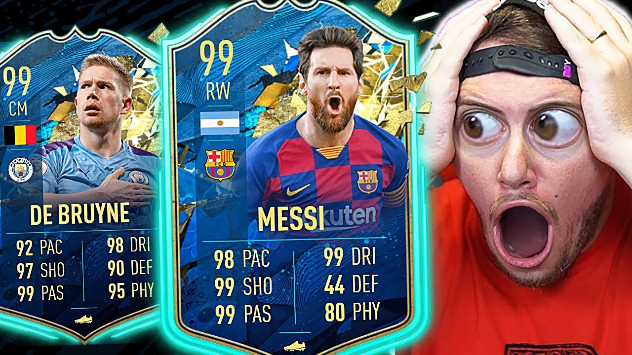 HO TROVATO MESSI TOTS! e KDB 99 nei MIEI PREMI WL!! TOTS ULTIMATE PACK OPENING FIFA 20