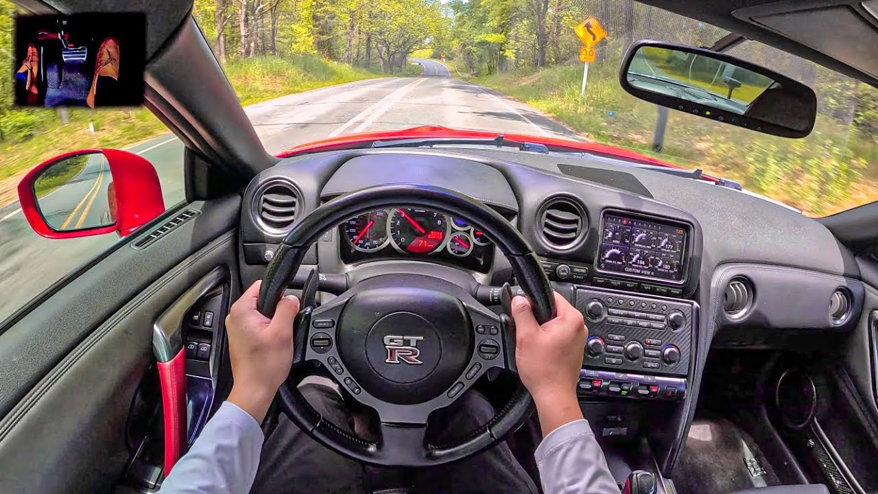 2012 Nissan GT-R (R35) • POV Driving Experience • Pedal Cam