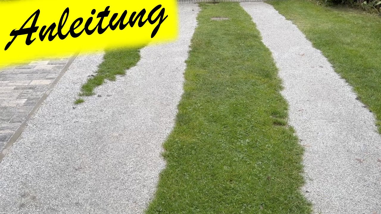 Schnell, g&uuml;nstig und gut, Alternative zum Pflastern, Wassergebundene Wegedecke.