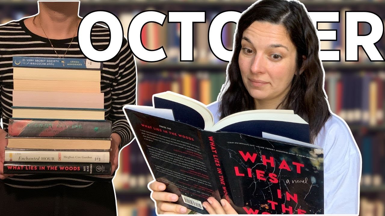 all the books I read in October + November TBR