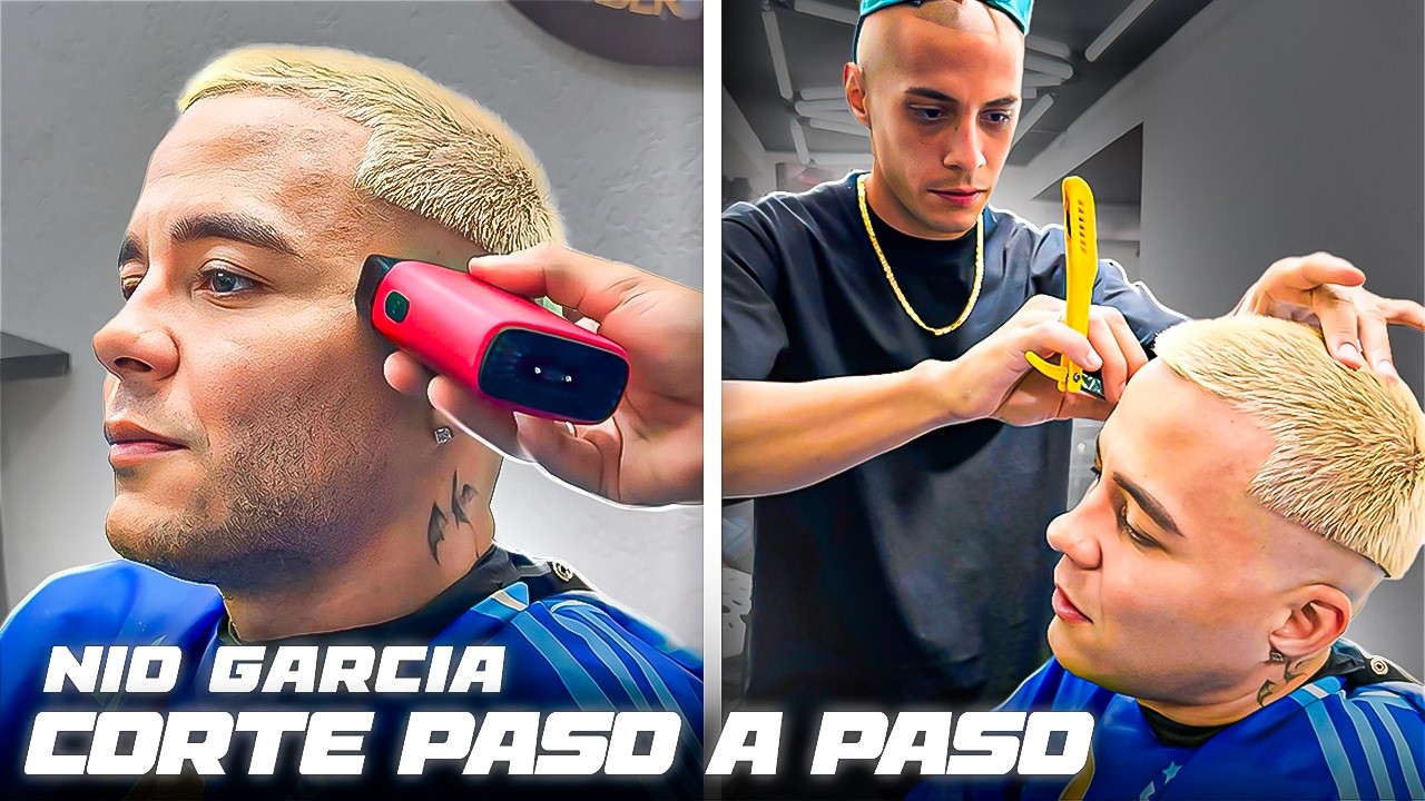 NIO GARCIA RENUEVA SU CORTE CON FACU NAVAJAS / BARBERO ARTISTAS PASO A PASO