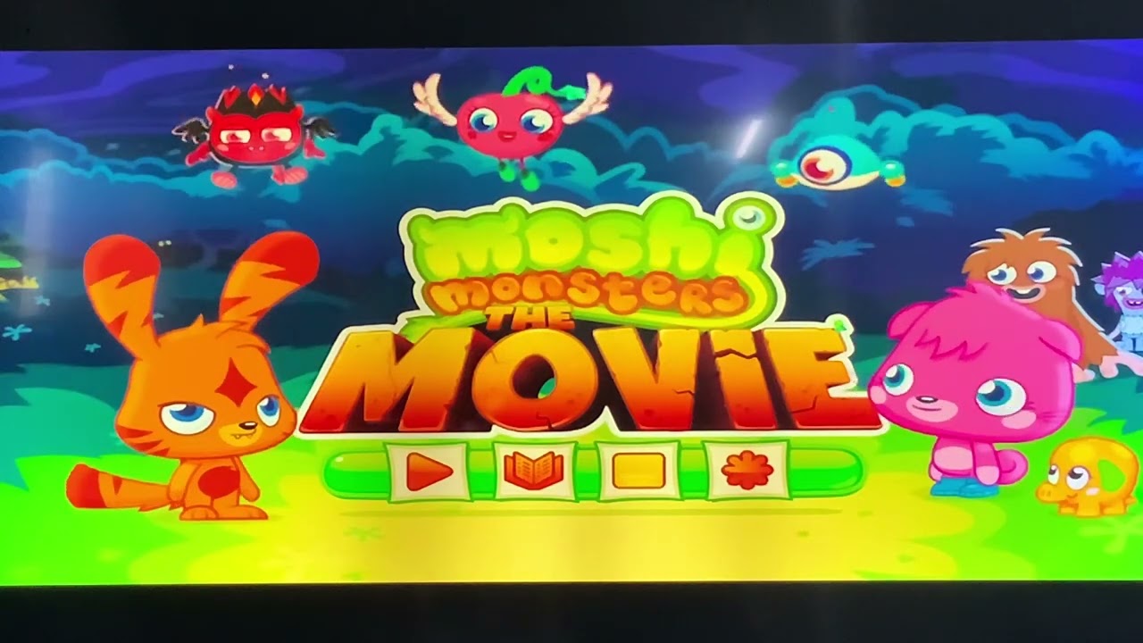 Moshi Monsters The Movie DVD Menu Walkthrough