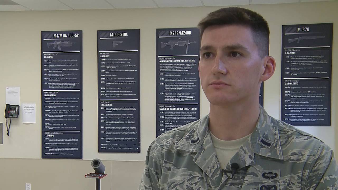 Air Force Academy Cadets Visit Security Forces