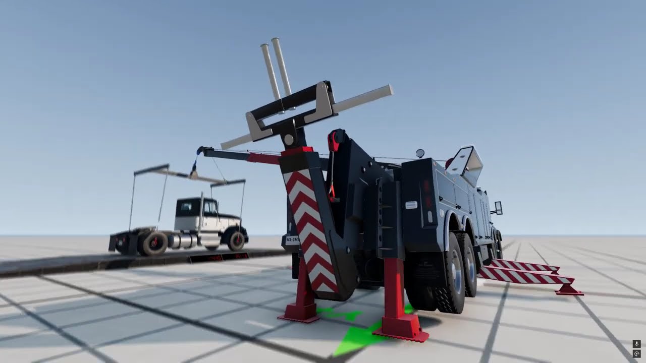 BeamNG Towing| Extended Boom Max Lift