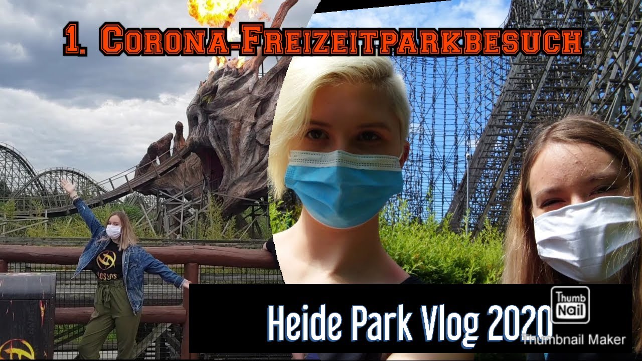 Nach 7 Monaten wieder im Freizeitpark!-Heide Park Vlog zu Coronazeiten
