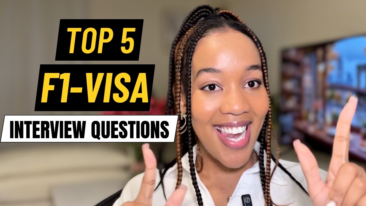 F1 Visa Interview Questions & Answers (2026 Guide)