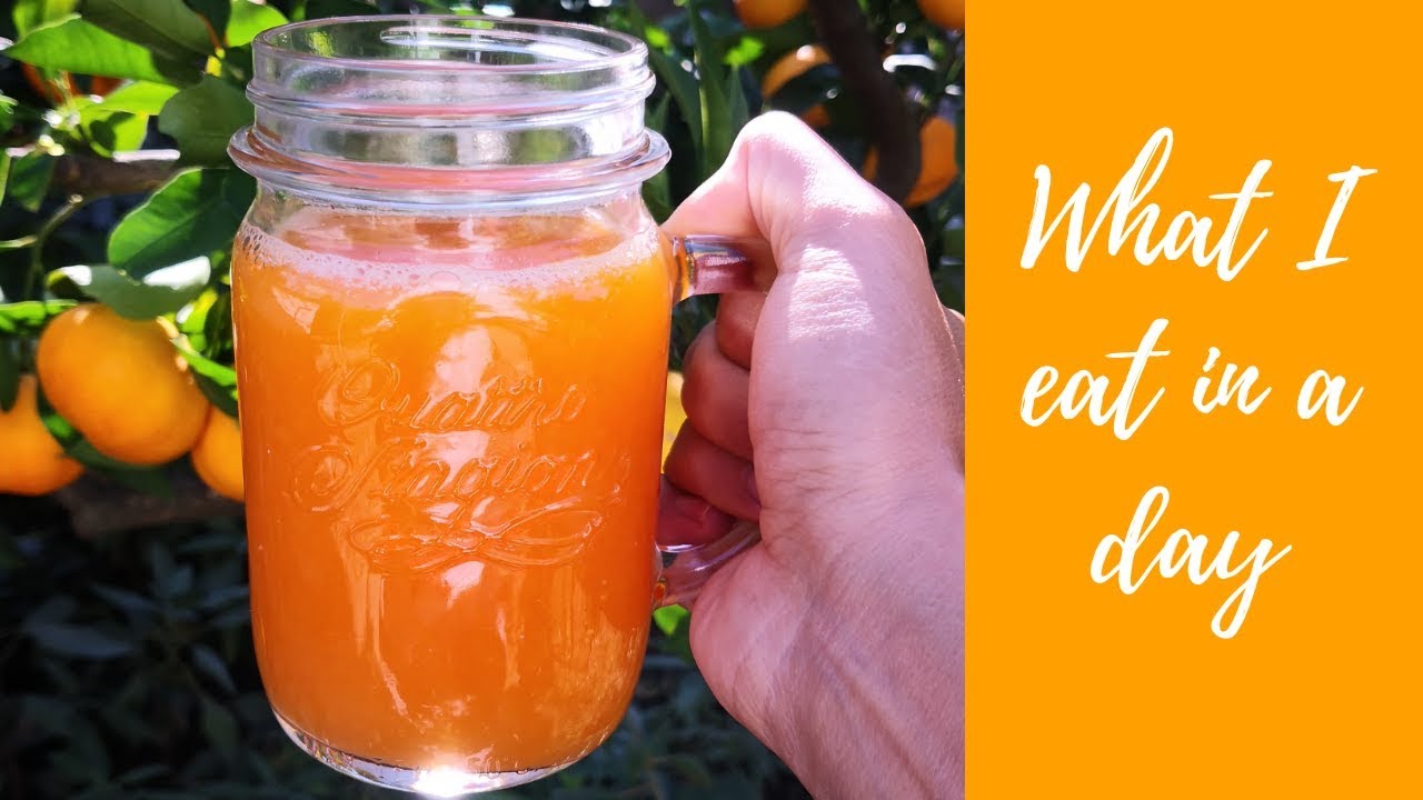 What I eat in a day + recipes  (low fat raw vegan in winter)