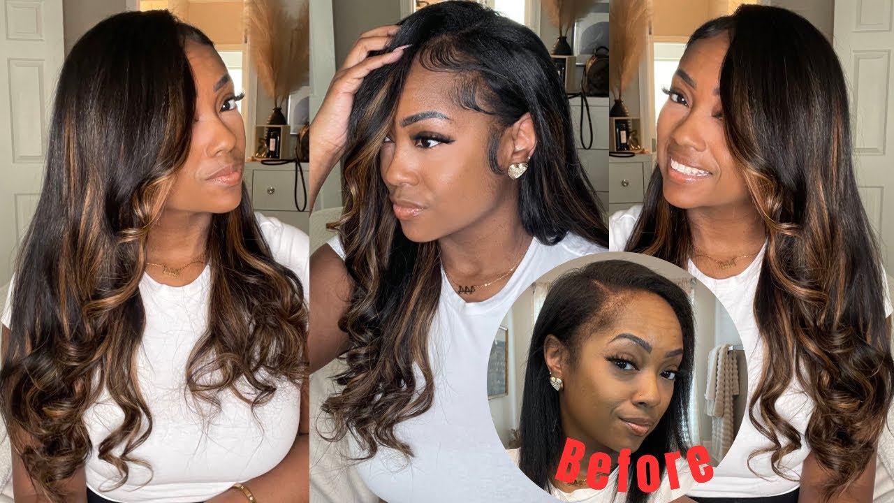 These are CLIP INS!! EASY & Detailed side part Clip in tutorial| Step-by-step ft. Ywigs hair