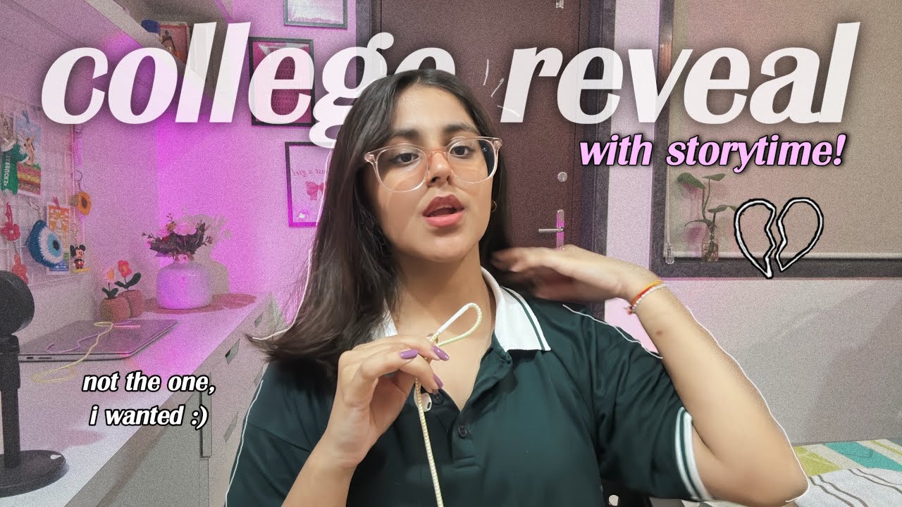 Finally, Revealing my College.